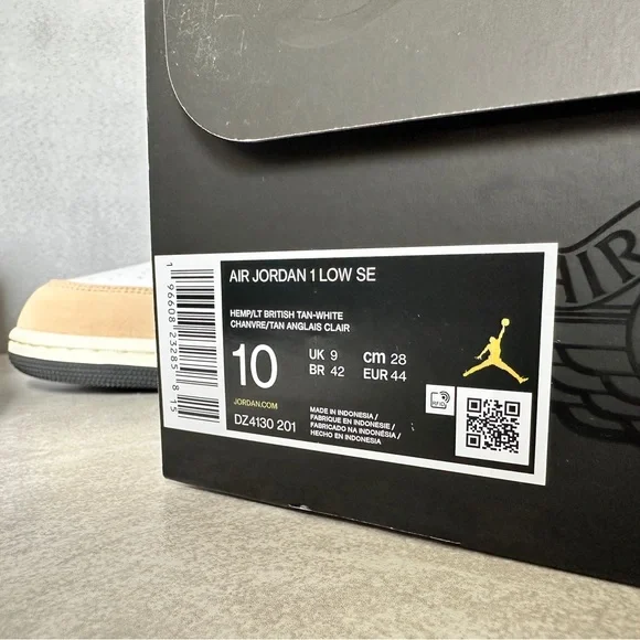 Air Jordan 1 Low SE Hemp - Picture 9 of 10